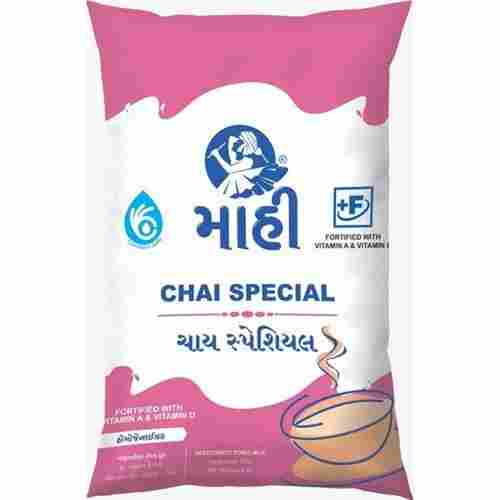Maahi Chai Special 3 Percent Low Fat Pasteurised Toned Milk For Tea Coffee
