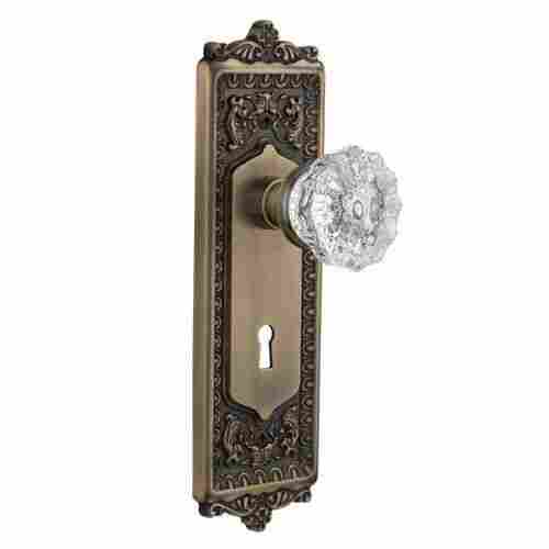 Skin Friendliness Elegant Look Enthralling Designs Home Crystal Door Knob Lock