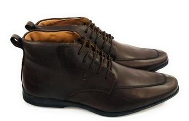 Various Colors Are Available Light Weight Lace Up Style Daily Wear Mens Leather Shoes With Low Heel