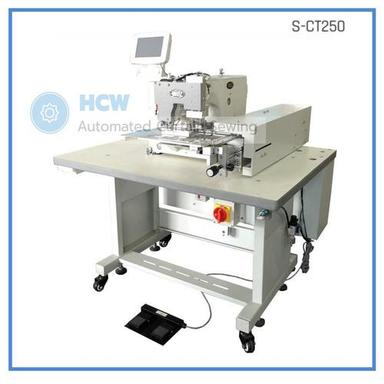 White S-Ct250 Auto Curtain Pinch Pleating Machine With Automatic Feed Function