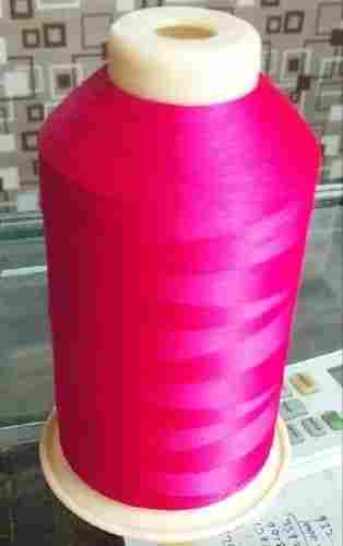 120 Denier A Grade Pink Color 2 Ply High Tenacity Soft And Silky Bright Luster Dyed Polyester Embroidery Yarn Thread