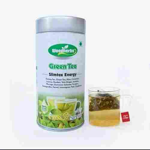 Natural And Organic Masala Woodherbs Slimtox Energy Green Tea Leaves