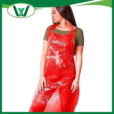 Customize Unisex Disposable Pe Aprons Used In Multiple Industries