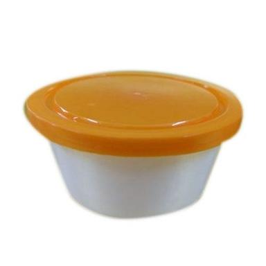 500 Ml Milky Food Grade Safe White Pet Airtight Lid Container For Food Packaging Hardness: Rigid