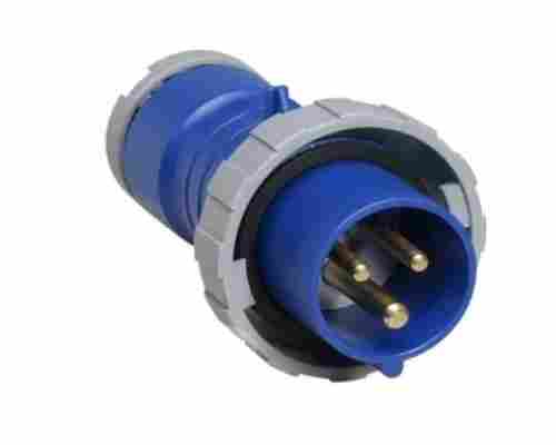 ABB 16A 3P 3 Sockets Dust Proof Round Blue Thermoplastic Industrial Plug