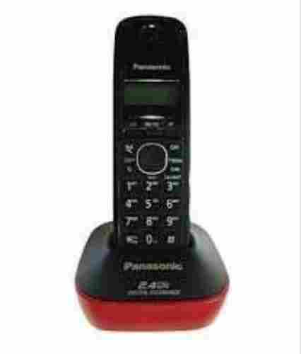 Black Panasonic KX TG3411SX Cordless Landline Phone, With Speaker 