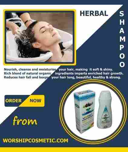 Nourish And Moisturize Herbal Hair Shampoo For Hair Care, Smooth Hair