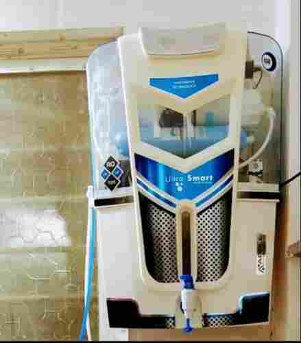 Plastic Electric White Wall Mounted 15lph Domestic Ultra Smart Water Purifier