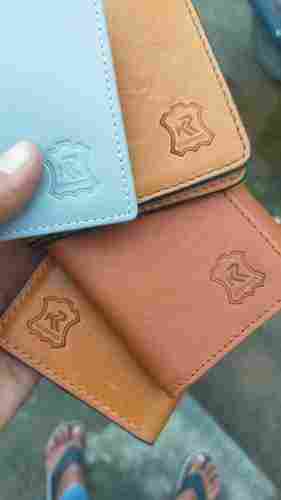 Classic Mens 2 Fold Multi Colour Leather Wallet With 2 Main Compartments