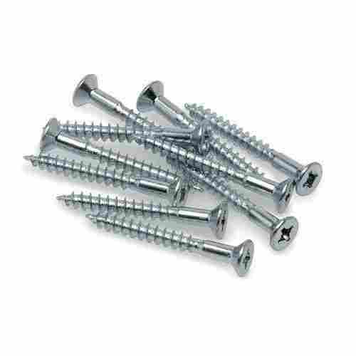 Robust Construction Light Weight Round Head Polished Stainless Steel Screw