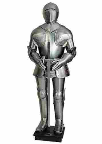 Stainless Steel Silver Galvanized Replica Body Armor