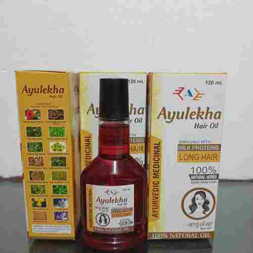 100% Natural Enriched With Milk Proteins Ayurvedic Hair Oil 120ml