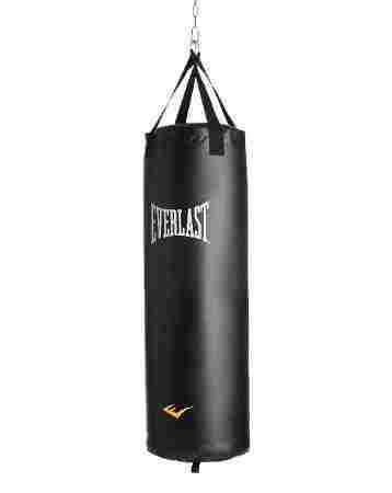 Black Printed Hanging Cylindrical Boxing Punching Bag For Boxing Size : Free Size
