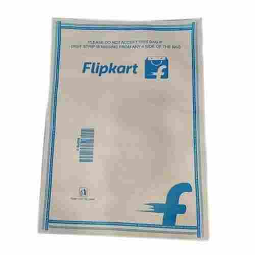 Disposable Tamper Proof Biodegradable Flipkart Printed Laminated Flap Sealable Paper Courier Bag