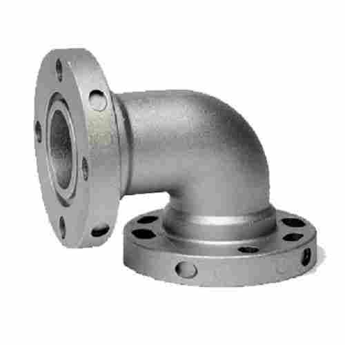 Rust Resistant Mild Steel Pipe Fitting Flange With 90 Degree Bend Angle