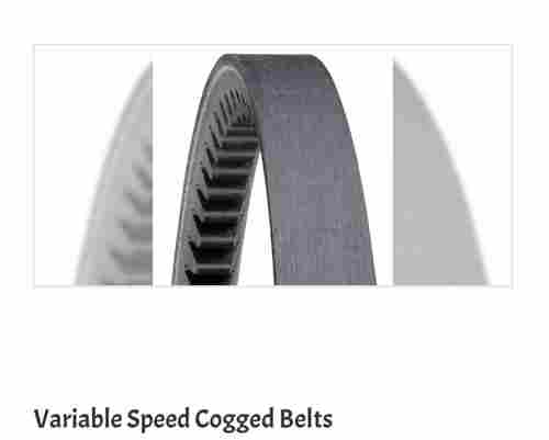 5 to 10mm Thickness Black Color Variable Speed Cogged Belts