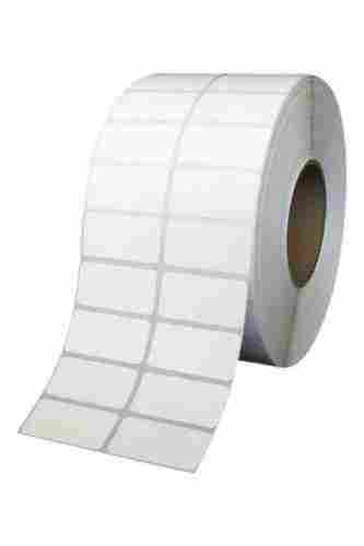 Glossy Finish 150 Meter Plain White Barcode Label Roll