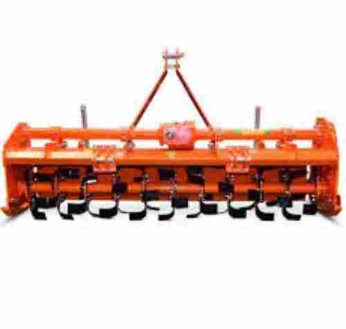 Rust Proof Agricultural Use 7 Feet Iron Metal Orange Rotavator 