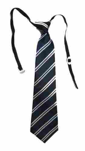 9 Inch Length Striped Formal School Student Uniform Adjustable Polyester Tie