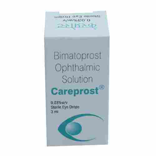 Careprost Bimatoprost Ophthalmic Solution Eye Drop 3ML