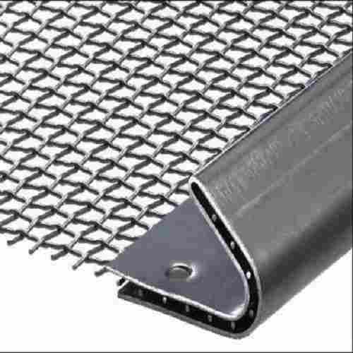 Silver Color Fine Finishing Corrosion Resistance Square Shape Hole Polished Metal Wire Mesh Screen, 15-20mm Thickness