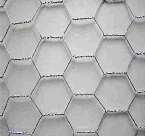 Ss316 Silver Color Fine Finishing Corrosion Resistance Hexagonal Shape Stainless Steel Polished Netting Wire Mesh, 1-2 Mm Thickness