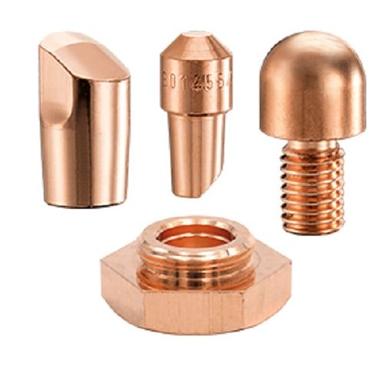100% Pure Copper Special Spot Welding Electrodes For Welding Machine Diameter: 16 Millimeter (Mm)
