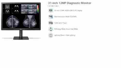 31 Inch 10 Mp Clinical Review Monitor for Hospital and Medical Use