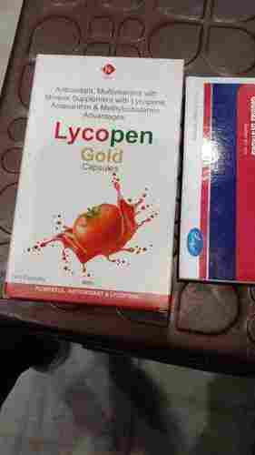 Antioxidant, Multivitamin With Mineral Supplement Lycopen Gold Capsules