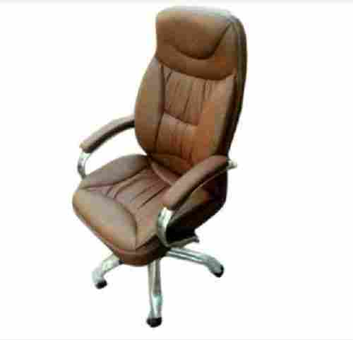 Height Adjustable Leather Mesh Fabric Executive Office Chair With Arms