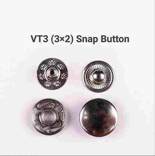 KANE M VT3 (3x2) Snap Buttons With Round Shape And 9.5mm Size