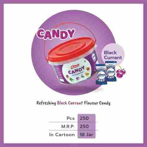 Refreshing Black Current Flavor Solid Candy for Kids