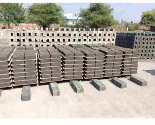 9 x 3 x 2 Inch Grey Rectangular Fly Ash Bricks for Side and Partition Wall