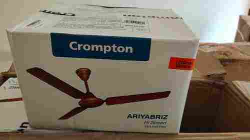 3 Blade Ariyabriz Crompton High Speed Ceiling Fan 1200mm Brown