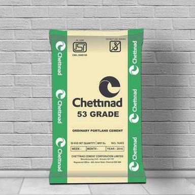 Grey Chettinad Opc 53 Grade Cement For Residential, Commercial, Industrial And Public Infrastructure