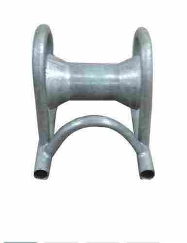 Light Weight Mild Steel HDG Straight Cable Roller for Laying Cable