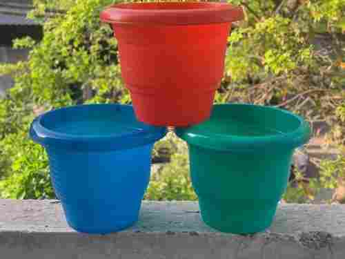10 Inches Plastic Plant Pots For Planting With Round Shape