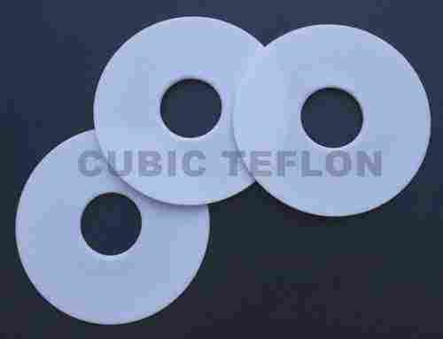 Industrial Use Flat and Round White PTFE Washer Seal