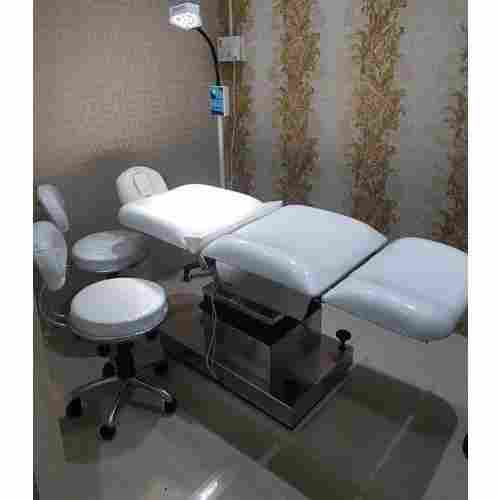 White Adjustable And Comfortable Seat Derma Hair Transplant Chair For Hospital