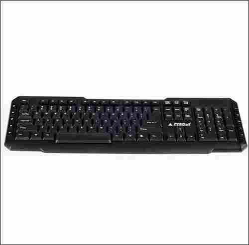 ProDot Black Computer Keyboard With Wire
