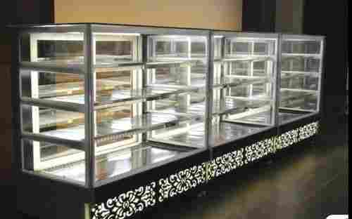 Acrylic Bakery Display Counter For Shop With 2 Year Warranty And Rectangular Shape