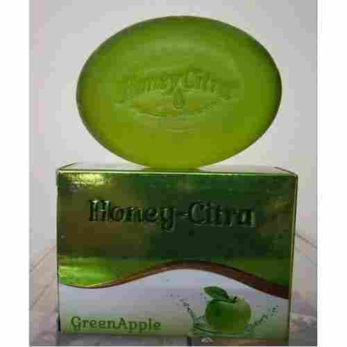 Fragrant Anti Ageing Fades Wrinkle Green Apple Bathing Bar Soap 125 Gram Pack