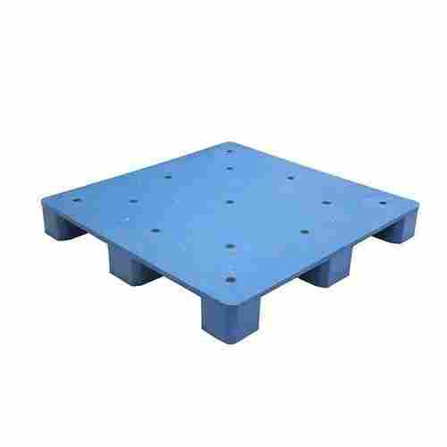 L1200 x W1000 x H120 MM Blue HDPE Plastic Light Duty Pallets for Material Handling
