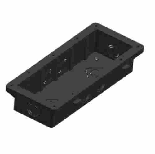 Moisture Proof Black Pvc 10 X 4 Way Grand Modular Concealed Box