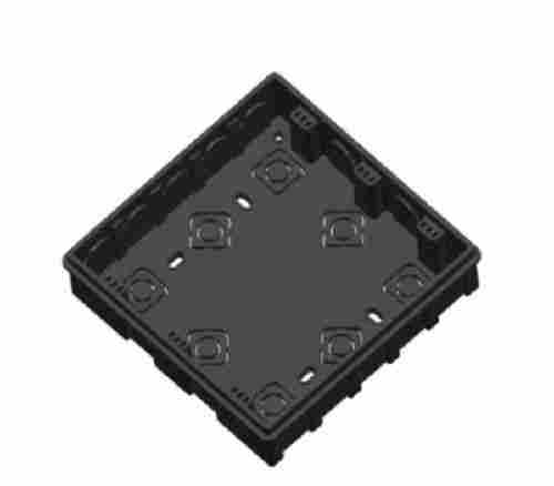 Moisture Proof Square Black Pvc 18 Way Grand Modular Concealed Box