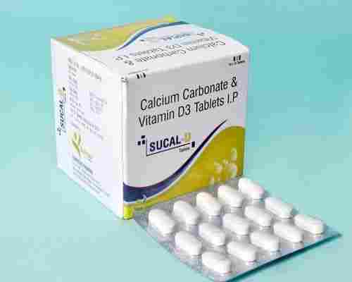 Calcium Carbonate And Vitamin D3 Tablets Ip