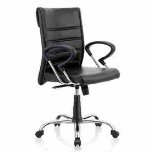 23 x 24 x 19 Inch Office Chair Scroll Medium Back with Arm Included