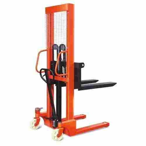 Color Coated Mild Steel Industrial Hydraulic Hand Stacker (Capacity 1 Ton)