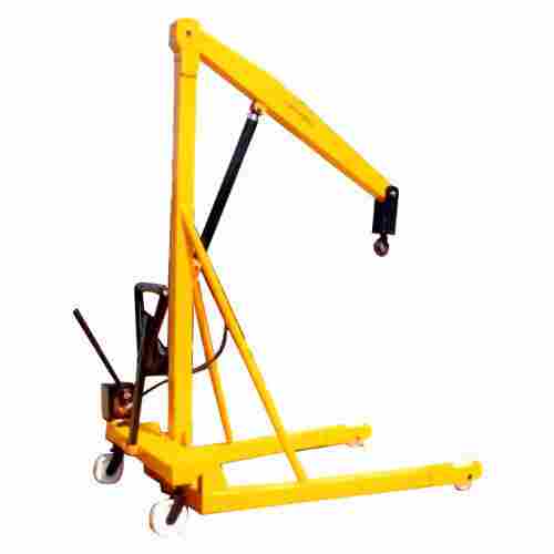 Free From Defects Sturdy Design Hydraulic Mobile Floor Crane (Capacity 5-10 Ton)