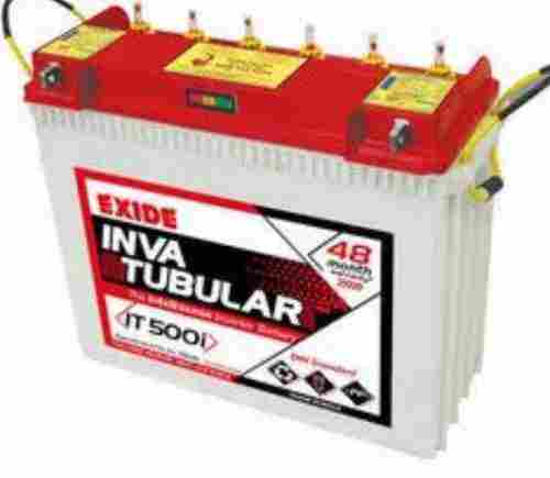4 to 6 Hour Backup 12V Exide Inva Tubular Industrial Batteries